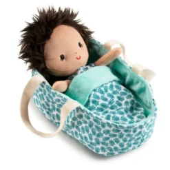 Stoffpuppe Ari - mit Tragetasche, 22 cm