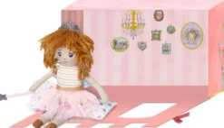 Stoffpuppe in Geschenkbox, 25 cm.
