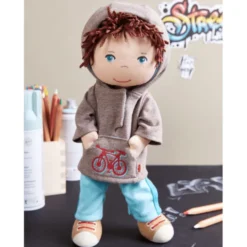 Stoffpuppe – Noah, 30 cm