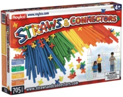 Straws & Connectors Bausatz, 705 Teile