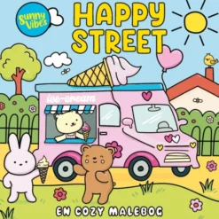 Sunny Vibes Malbuch - Happy Street
