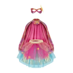 Superheldenkostüm - pink (4-6 Jahre)
