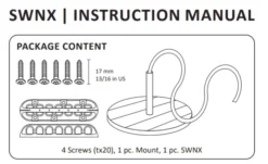 SWNX Fußschaukel Mini - Gummi