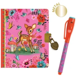 Tagebuch mit Schloss und magischem Stift – Fiona