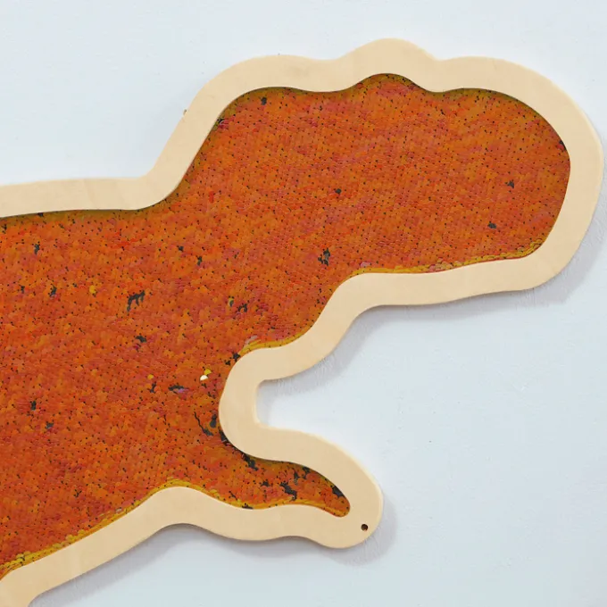 Taktile Dinosaurier, 3 Stk. - Wandbehang