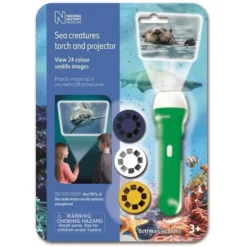 Taschenlampe mit Dias - Meerestiere