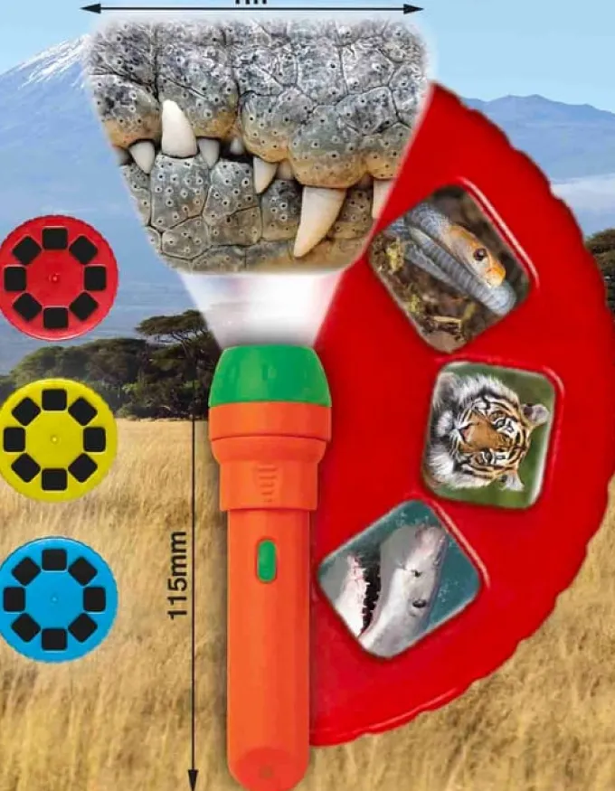 Taschenlampenprojektor - Gefährliche Tiere