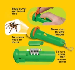Taschenlampenprojektor - Insekten