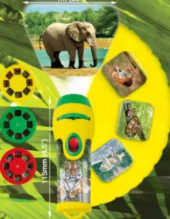 Taschenlampenprojektor - Tiere