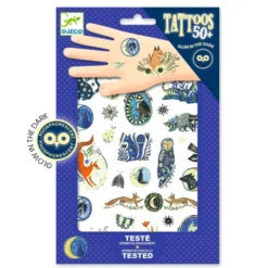 Tattoo, Leuchtend im Dunkeln - Nacht