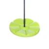 Tellerschaukel - lime (schwarzes Seil)