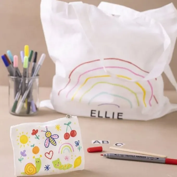 Textildekorationen - DIY Set