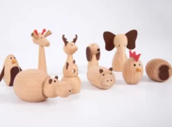 Tierfreunde - Holzfiguren, 10 Stk.