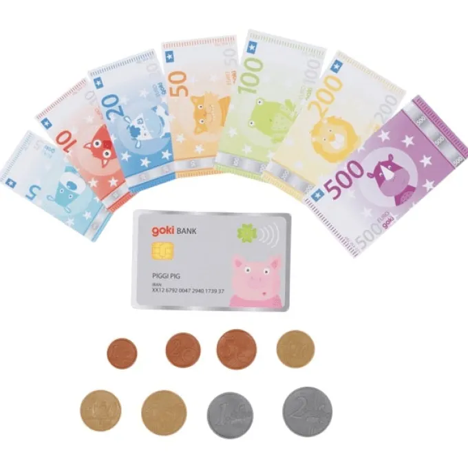 Tierisches Spielgeld & Bankkarte