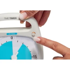 Time Timer PLUS 20 Min - schwarz, 14 x 18 cm