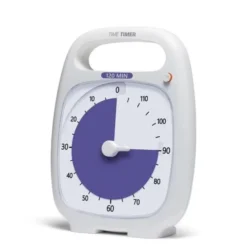 Time Timer PLUS 120 Min - weiß, 14 x 18 cm