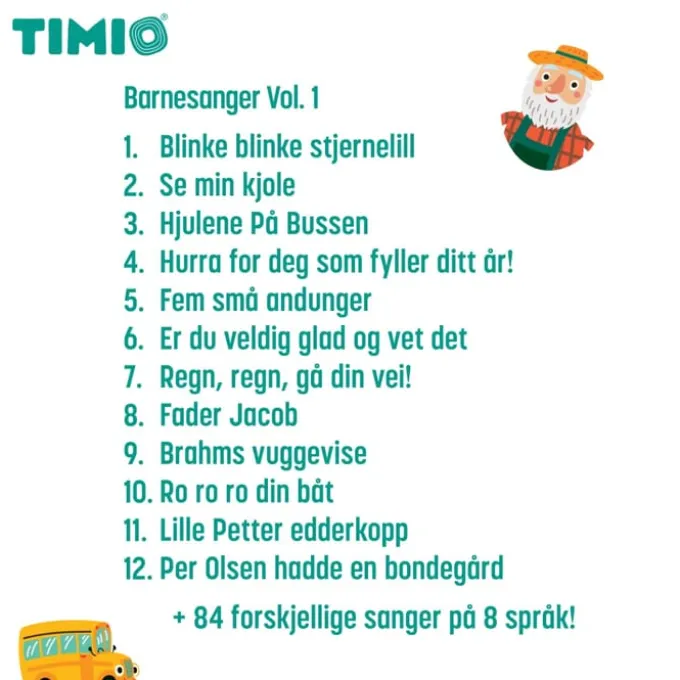 TIMIO Zubehör - Disc Set 1