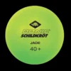Tischtennisbälle Poly 40+, Glow 6 Stk. - Ø 4 cm.