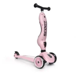 Tretroller/Laufradkombi - Highwaykick 1, Rosa