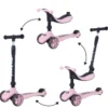 Tretroller / Laufradkombi - Kick'n'Ride, rosa