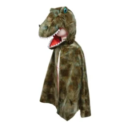 T-Rex - Umhang mit Klauen, grün - Gr. 4-6 J.