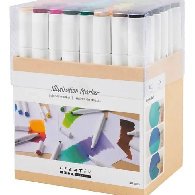 Twin Markers - 48 Farben