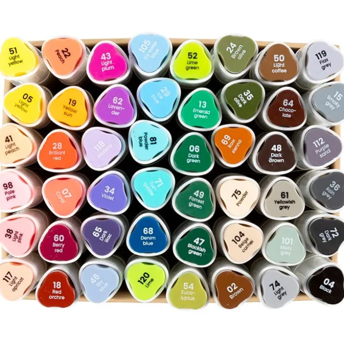 Twin Markers - 48 Farben