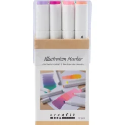 Twin Markers - Pastell, 48 Farben