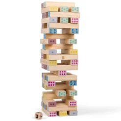 Wackelturm mit Zahlen