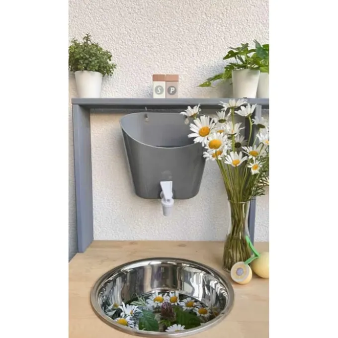 Wassertank für die Matschküche - grau