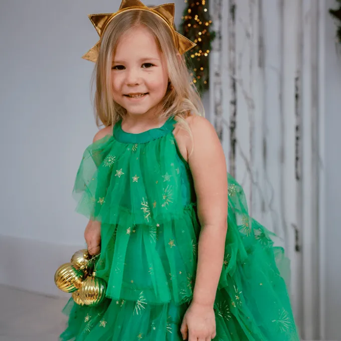Weihnachtsbaum-Kleid - versch. Größen