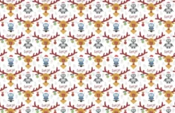Weihnachtsgeschenkpapier - Rolle 40 cm x 3 m