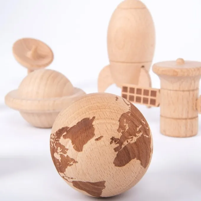 Weltraumabenteuer - Holzfiguren 10 Stk.