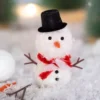 Wichtelspaß basteln - Schneemann