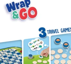 Wrap&Go - 3 Reisespiele (Memory, etc.)