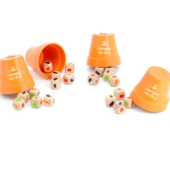 Würfelspiel - Blumentopf