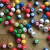 Zahlenlotto Zubehör - Kugeln mit Zahlen, 90 Stk.