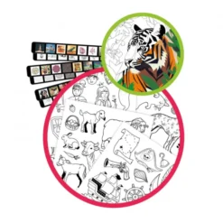 Zeichenprojektor mit 30 Bildern & 200 Designs